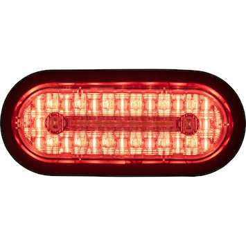6 Inch Combination LED Stop/Turn/Tail, Backup, and Strobe Light with 17 LEDs